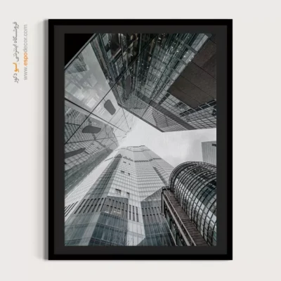 تابلو برای دکور مدرن - انعکاس – تابلو سیاه و سفید - اسپو دکور