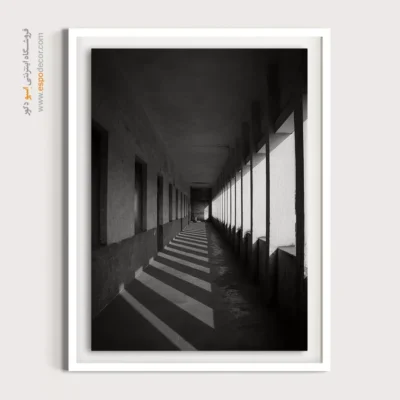 تابلو هنری سیاه سفید ساده - عمیق – تابلو سیاه و سفید - اسپو دکور