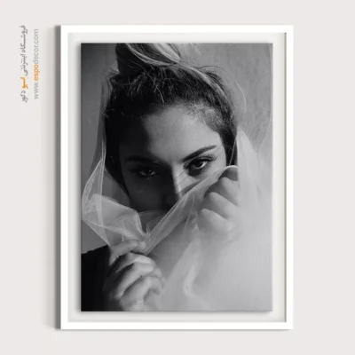 خرید تابلو هنری - راز – تابلو سیاه و سفید - اسپو دکور