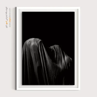 تابلو عکس مدرن - ابهام روح – تابلو سیاه و سفید - اسپو دکور