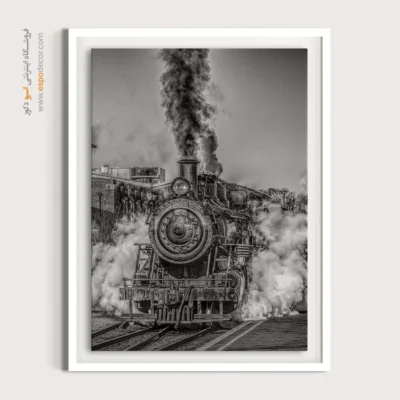 تابلو سیاه و سفید - غول آهنی – تابلو سیاه و سفید - اسپو دکور