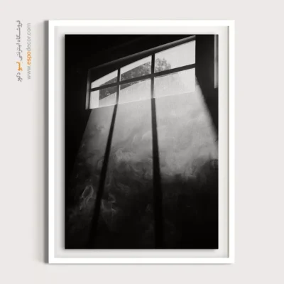 تابلو سیاه و سفید با موضوع امید - نور امید – تابلو سیاه و سفید - اسپو دکور
