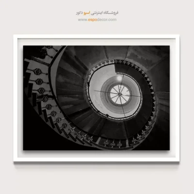 تابلو سیاه و سفید برای دکور خانه - چشم آسمان – تابلو سیاه و سفید - اسپو دکور