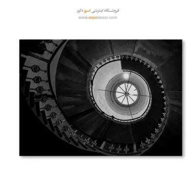 تابلو سیاه و سفید برای دکور خانه - چشم آسمان – تابلو سیاه و سفید - اسپو دکور
