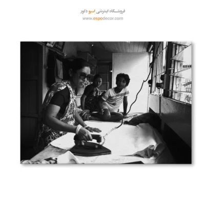 تابلو سیاه و سفید مستند - روشنی پنجره – تابلو سیاه و سفید - اسپو دکور