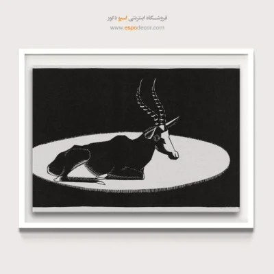 تابلو سیاه و سفید گرافیگی مینیمال - شاخص – تابلو سیاه و سفید - اسپو دکور