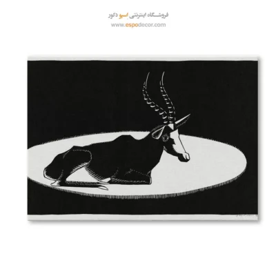 تابلو سیاه و سفید گرافیگی مینیمال - شاخص – تابلو سیاه و سفید - اسپو دکور