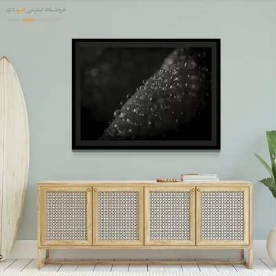 خرید تابلو سیاه و سفید دکوراسیون - الماس‌های خفته – تابلو سیاه و سفید - اسپو دکور