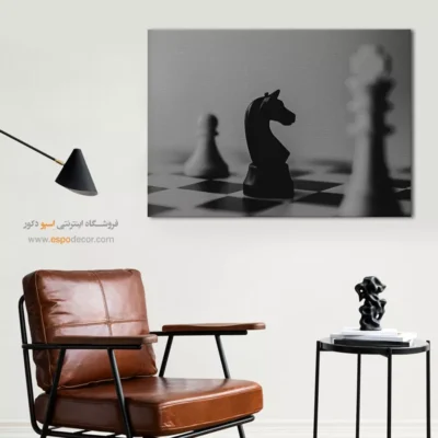 خرید تابلو سیاه و سفید لوکس - استراتژیک – تابلو سیاه و سفید - اسپو دکور