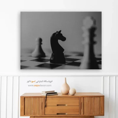 خرید تابلو سیاه و سفید لوکس - استراتژیک – تابلو سیاه و سفید - اسپو دکور