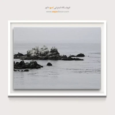 خرید آنلاین تابلو سیاه و سفید - مجمع الجزایر خاموش – تابلو سیاه و سفید - اسپو دکور