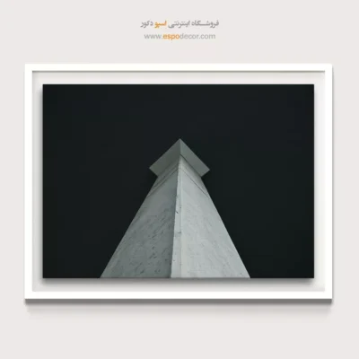 خرید تابلو بوم سیاه و سفید آنلاین - صعود در تاریکی – تابلو سیاه و سفید - اسپو دکور