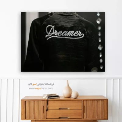 خرید تابلو مد و فشن سیاه و سفید - رویاپرداز – تابلو سیاه و سفید - اسپو دکور