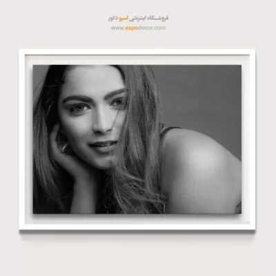 تابلو سیاه و سفید برای آرایشگاه - زیبایی – تابلو سیاه و سفید - اسپو دکور