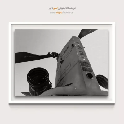 دکوراسیون لوکس مهندسی - قدرت – تابلو سیاه و سفید - اسپو دکور