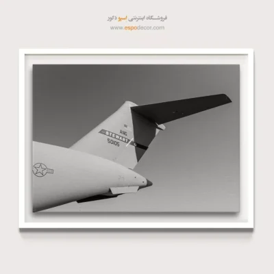دکوراسیون لوکس مینیمال - دم پرواز – تابلو سیاه و سفید - اسپو دکور