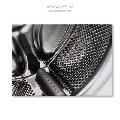 تابلو صنعتی سیاه و سفید - انتزاع فلزی – تابلو سیاه و سفید - اسپو دکور