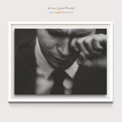 تابلو پرتره سیاه و سفید - احساس – تابلو سیاه و سفید - اسپو دکور
