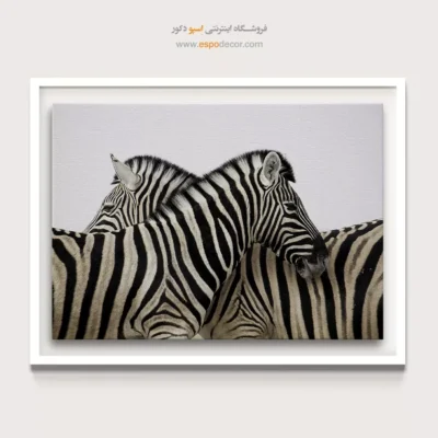 خرید تابلو سیاه و سفید برای دکور مینیمال - راه راه – تابلو سیاه و سفید - اسپو دکور
