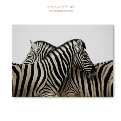 خرید تابلو سیاه و سفید برای دکور مینیمال - راه راه – تابلو سیاه و سفید - اسپو دکور