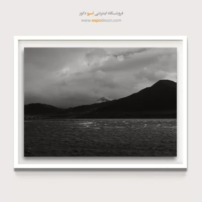 خرید اینترنتی تابلو منظره - اوج در تاریکی – تابلو سیاه و سفید - اسپو دکور