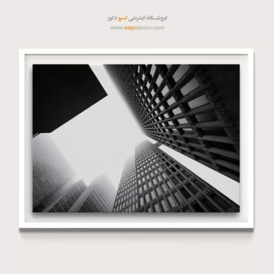 تابلو دکوراسیون اداری - اوج – تابلو سیاه و سفید - اسپو دکور