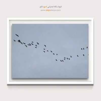 تابلو برای اتاق خواب - کوچ – تابلو سیاه و سفید - اسپو دکور