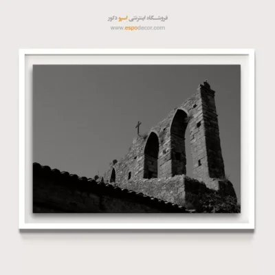 تابلو دیواری خاص - طاق‌های تاریخ – تابلو سیاه و سفید - اسپو دکور