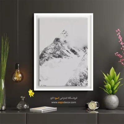 تابلو سیاه سفید با تصاویر زیبای مناظر - شکوه – تابلو سیاه و سفید - اسپو دکور
