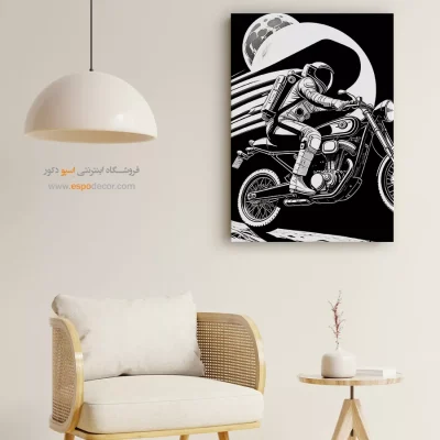 تابلو سیاه و سفید برای دکور هنری