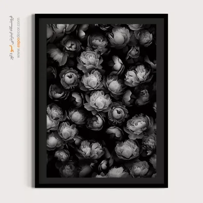 تابلو دیواری با تصاویر آرامشبخش - نگارستان – تابلو سیاه و سفید - اسپو دکور