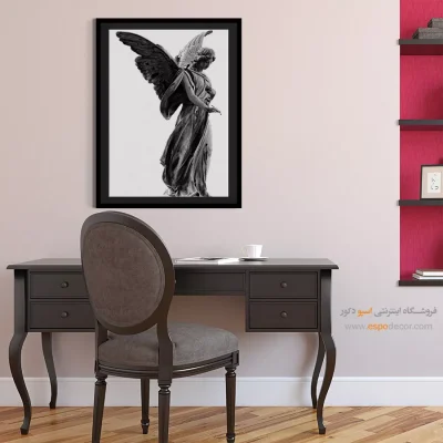 تابلو با تصاویر هنری سیاه و سفید