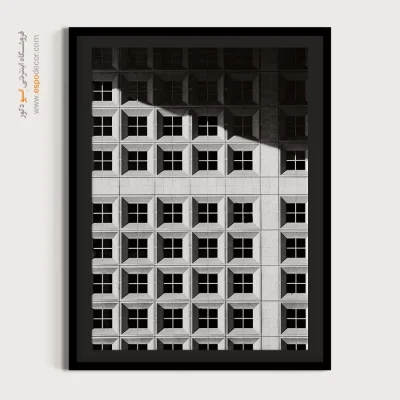 دکوراسیون مدرن و اداری - شبکه – تابلو سیاه و سفید - اسپو دکور