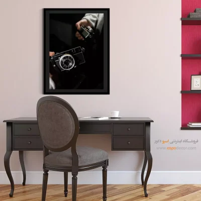 تابلو برای استودیو عکاسی - آینه عکاس – تابلو سیاه و سفید - اسپو دکور