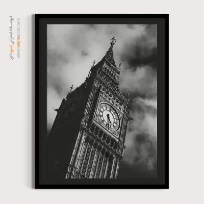 تابلو سیاه و سفید با عکسهای هنری
