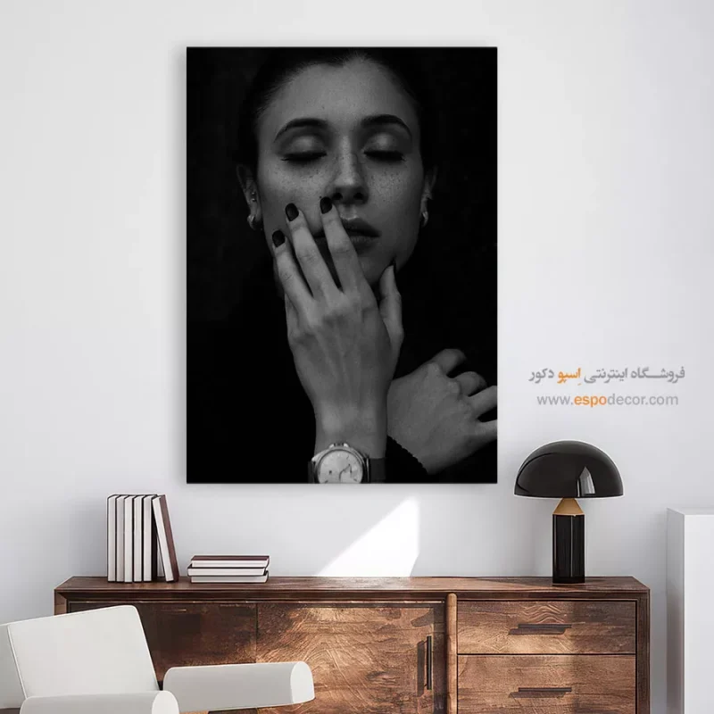 تابلو هنری زیبا برای دکور مینیمال