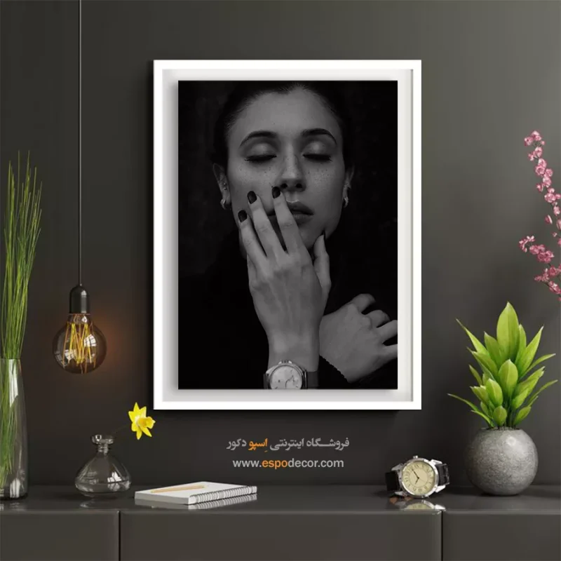 تابلو هنری زیبا برای دکور مینیمال