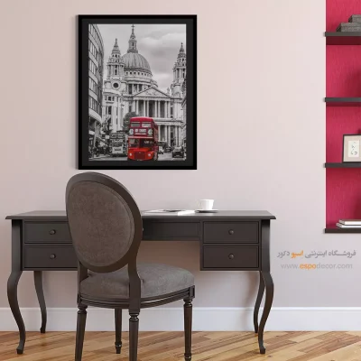 تابلو سیاه و سفید لندن - سنت پل – تابلو سیاه و سفید - اسپو دکور