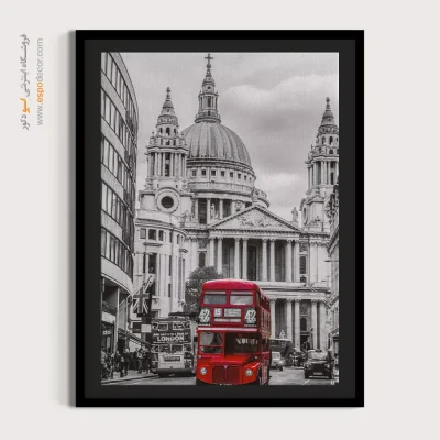 تابلو سیاه و سفید لندن - سنت پل – تابلو سیاه و سفید - اسپو دکور
