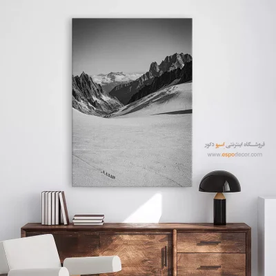 تابلو سیاه سفید هنری - ابهت – تابلو سیاه و سفید - اسپو دکور