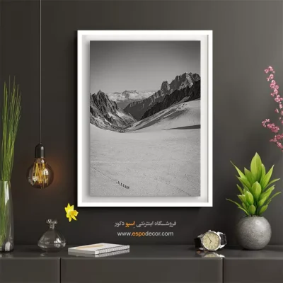 تابلو سیاه سفید هنری - ابهت – تابلو سیاه و سفید - اسپو دکور