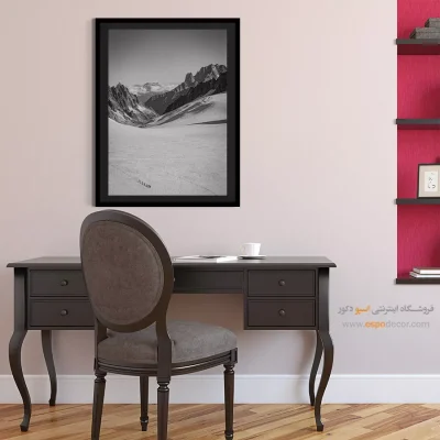 تابلو سیاه سفید هنری - ابهت – تابلو سیاه و سفید - اسپو دکور