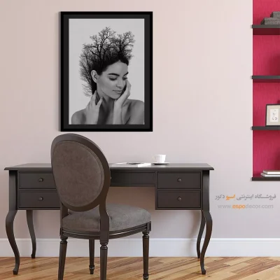 تابلو سیاه سفید مینیمال