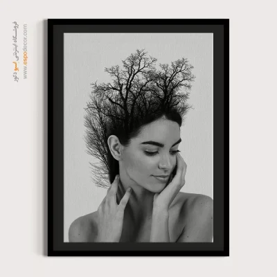 تابلو سیاه سفید مینیمال