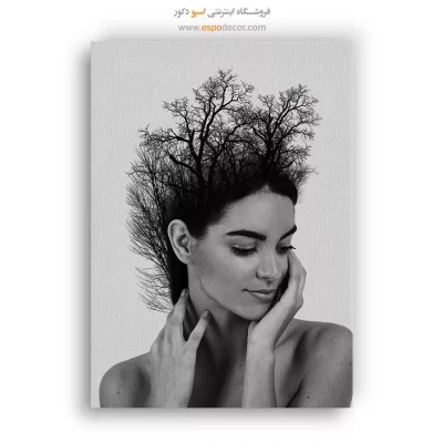 تابلو سیاه سفید مینیمال