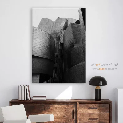 تابلو دکوراتیو سیاه سفید
