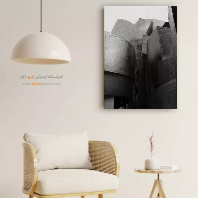 تابلو دکوراتیو سیاه سفید