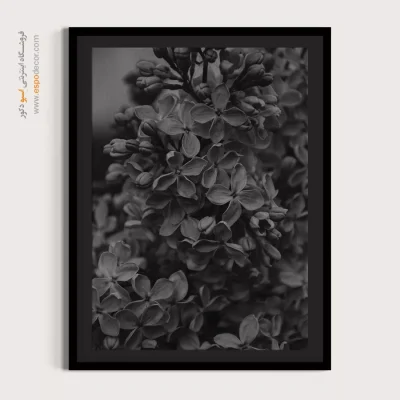 تابلو مینیمال سیاه سفید - تراکم ظرافت – تابلو سیاه و سفید - اسپو دکور