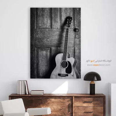 تابلو سیاه و سفید هنری