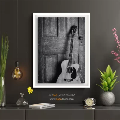 تابلو سیاه و سفید هنری